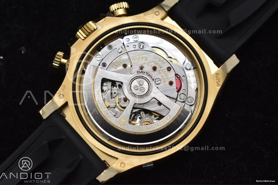 SH WaterResistant YG on Best Strap 126518 Oysterflex 1:1 Daytona 2023 Edition Clean Dial 498 0405